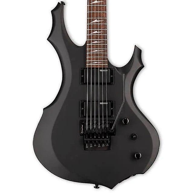 ESP LTD F-200 Electric Guitar (Black Satin) image 1