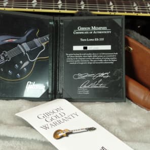 Gibson Memphis Trini Lopez ES-335 - Limited Ebony - 2015 image 6