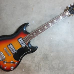 Vintage 1970's Univox Guitar Japan Matsumoku Electric