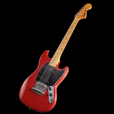 売れ筋商品お見逃しなく Rare! Vintage Fender USA 1981 Mustang Morocco Red | Reverb ギター