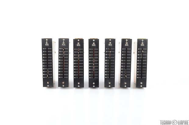 7 Altec 8279-01GG 600Ohm Faders Attenuators Fairfax