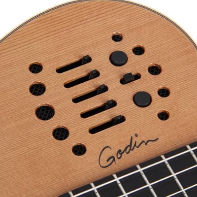 Godin 012817 Grand Concert SA Multiac Guitar (Natural HG) image 3