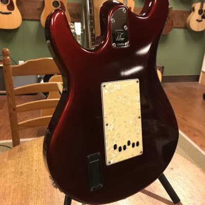 1996 Ernie Ball Music Man Silhouette Special HSS Candy Red image 13
