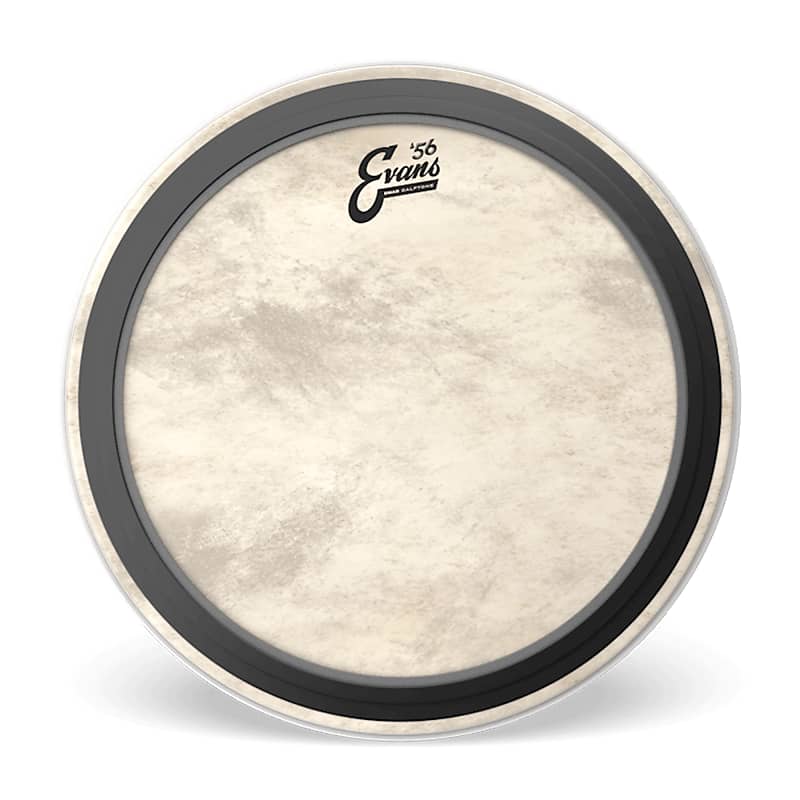 Evans 18" EMAD Calftone Bass Drumhead image 1