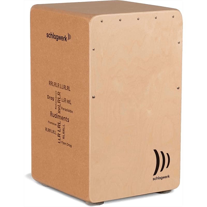 SCHLAGWERK Cajon Rudiments Naturel Reverb