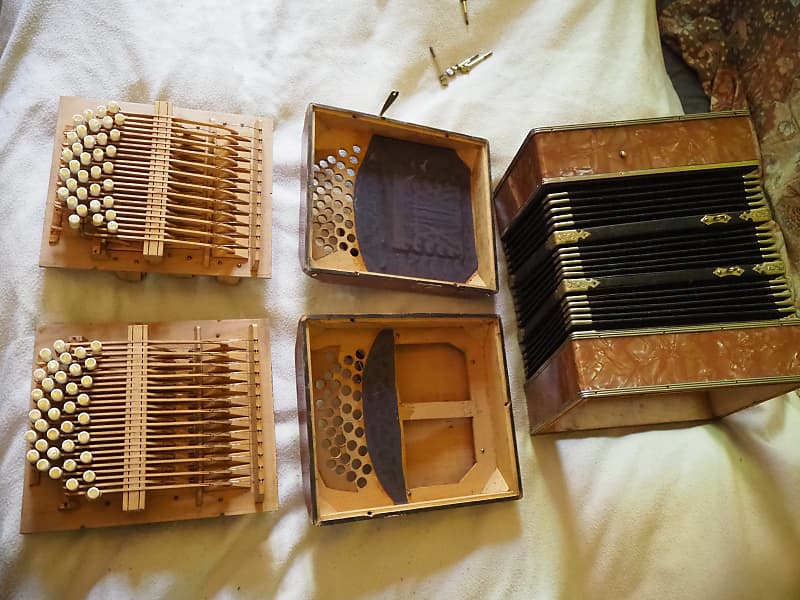 超希少✳︎ BANDONEON AA アルフレッド・アーノルド Bandoneon AA negro Nacarado Afinado 442 | eBay