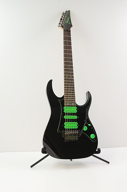 Ibanez UV70P Premium Steve Vai Universe 7 String Electric Guitar Black w OHSC Reverb