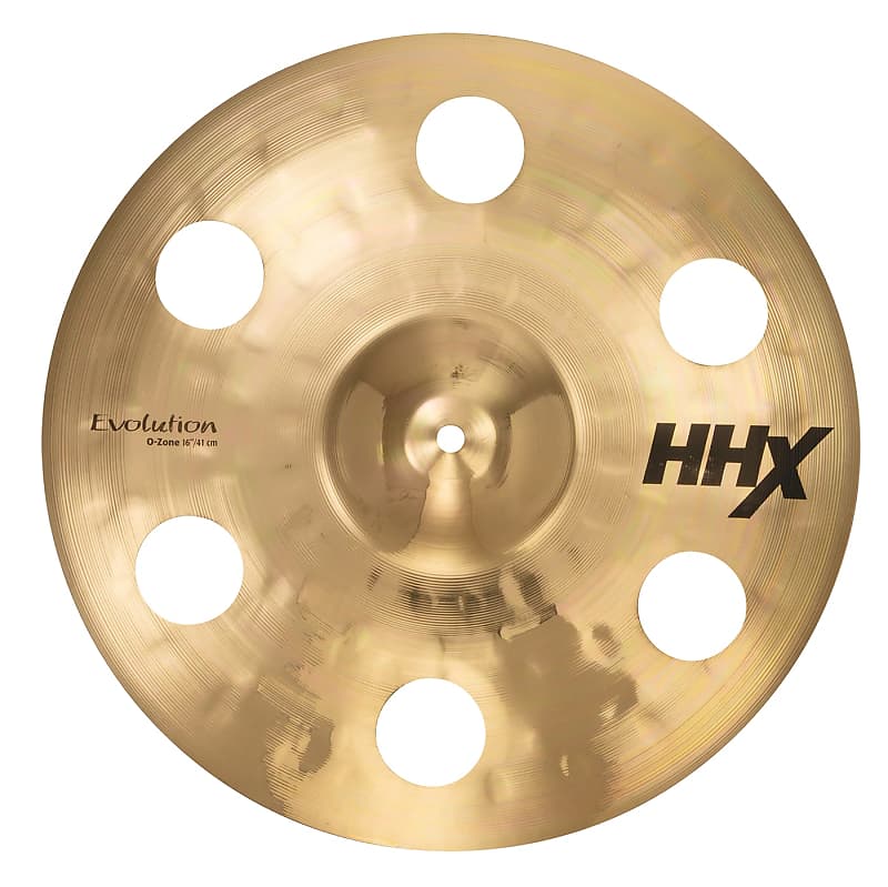 SABIAN 11600XEB 16" HHX Evolution O-Zone Crash Cymbal Brilliant Finish Made In Canada image 1