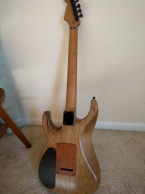 MAX80%OFF／セール開催中 Warmoth Soloist Reverb | emg Maple, Flame Korina,Roasted Black エレキギター