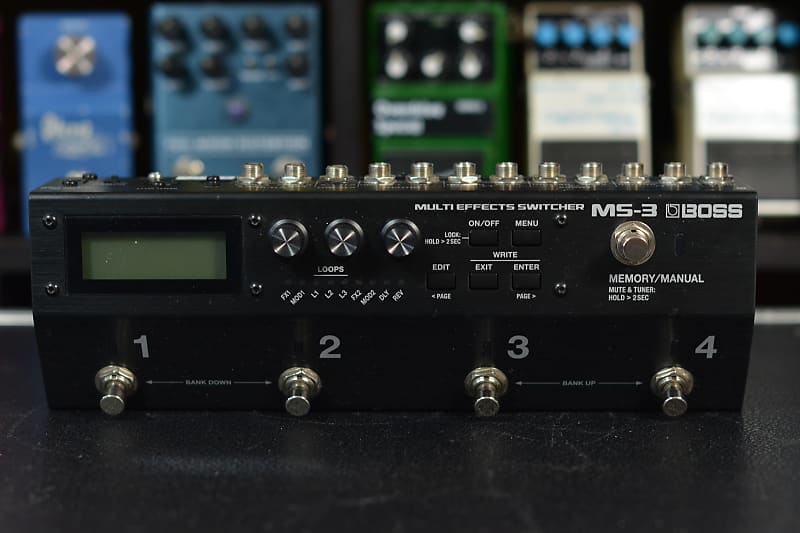 ギター BOSS/MS-3 Multi Effects Switcher Boss MS-3 Multi-Effects Switcher (MS3) - Promenade Music
