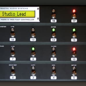 最終値下げfractal audio systems mfc-101 markⅢ 未使用 S品】 FRACTAL AUDIO SYSTEMS MFC-101 MARK3 MIDI FOOT