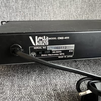 ☆レア Vesta Kozo DIG-411 デジタルディレイ Vesta Kozo DIG 411 80's Classic 12bit Digital Delay Self