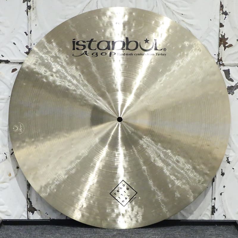 Istanbul Agop Traditional Crash/Ride Cymbal 22in (2342g) image 1