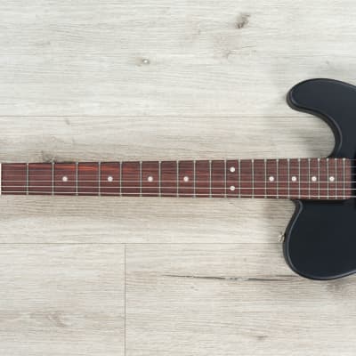 G&L USA ASAT Special Guitar, Caribbean Rosewood Fretboard, Modern Classic Neck, Jet Black Frost image 6