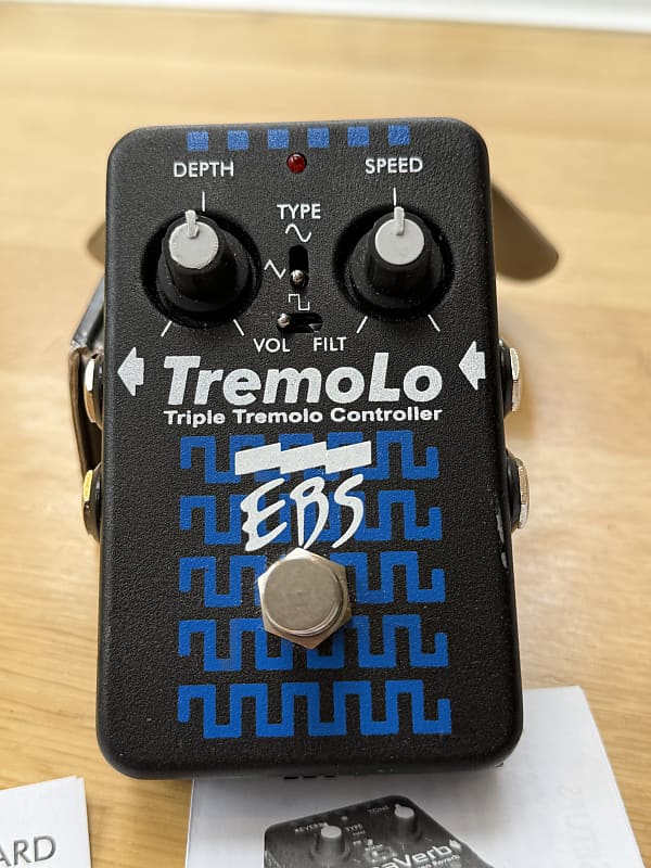 EBS TremoLo トレモロ Amazon.com: EBS TremoLo Triple Bass Tremolo Controller Pedal