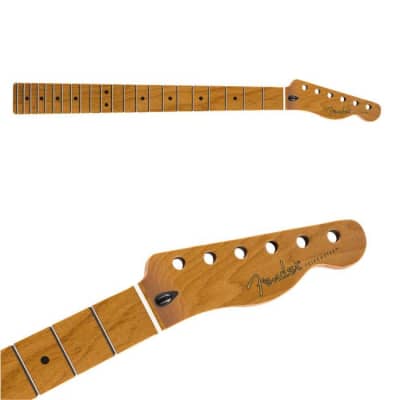 Musikraft Quartersawn 5A Flame Roasted Maple Neck | Reverb