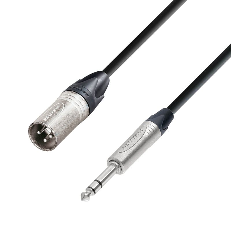 Adam Hall 3 Star Series 1m XLR Female to 6.3mm Jack Stereo Microphone Cable