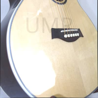 Solid Spruce Top 36" Travel Acoustic image 8