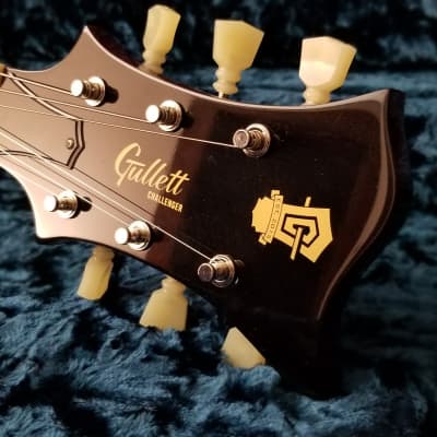 Gullett Guitar Co. Challenger  Cherry red image 6