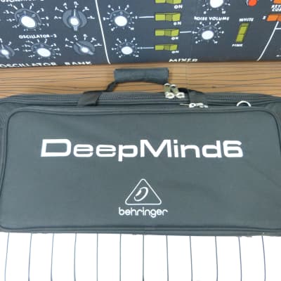 Behringer DeepMind 6 Polyphonic Analog Synth with carrying bag image 7