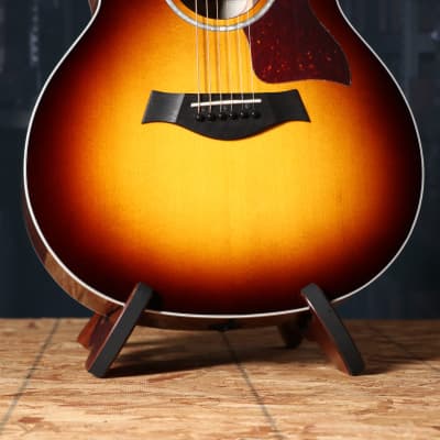 Taylor 214ce-SB-DLX Sunburst Deluxe Grand Auditorium Acoustic Electric Guitar image 2