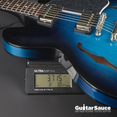 Gibson ES-335 DOT Blue Burst 2017 Used (Cod. 1453UG) image 12
