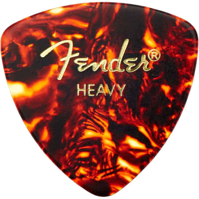 Fender 346 Classic Celluloid Guitar Picks - SHELL - HEAVY - 72-Pack (1/2 Gross) for sale
