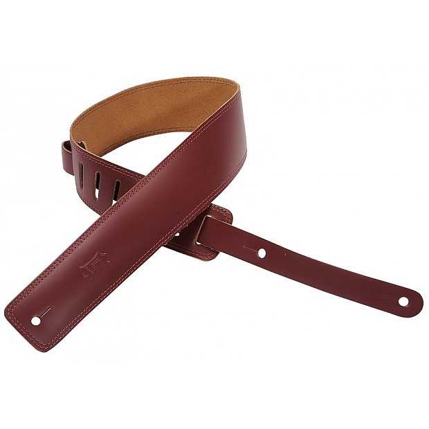 Levy's DM1 Genuine Leather 2.5" Guitar Strap image 1
