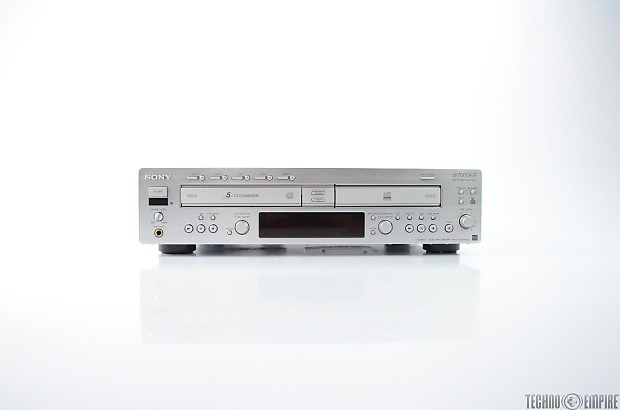 Sony RCD-W2000ES 5 Disk Changer & CD Recorder Owned by Sony RCD-W2000ES 5 Disk Changer & CD Recorder Owned by