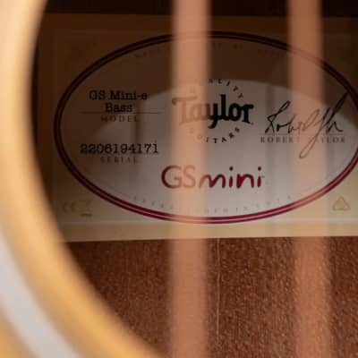 Taylor GS Mini-e Bass Sapele with GS Mini Bag image 13
