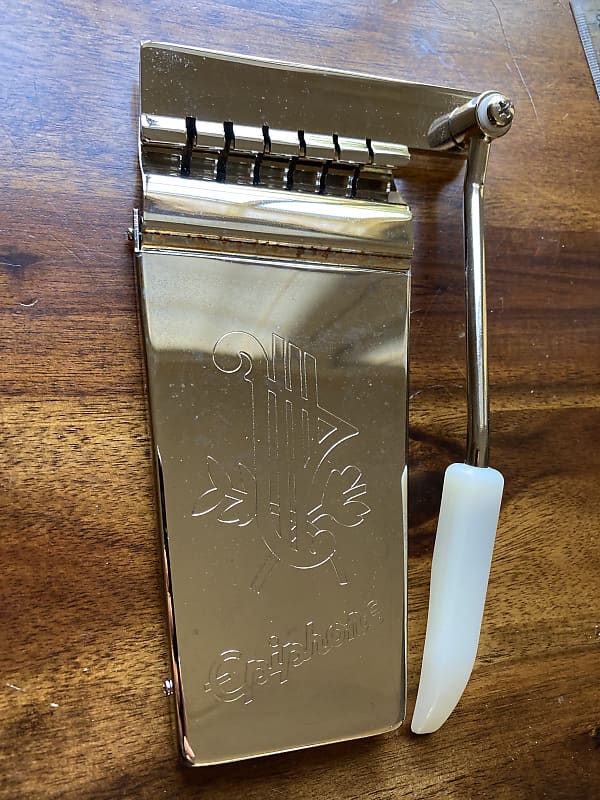 Epiphone Maestro Vibrola Tremolo Tailpiece Chrome Reverb