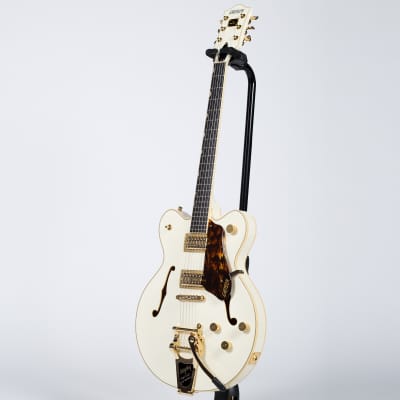 Gretsch G6609TG Players Edition Broadkaster Center Block Electric Guitar - Vintage White image 2