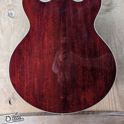 Eastman T185MX Classic Finish 15" Thinline Hollowbody Electric Guitar w/HSC image 5