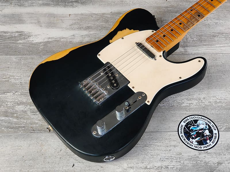 1993 Fender Japan TL-STD Telecaster Standard (Black) | Reverb