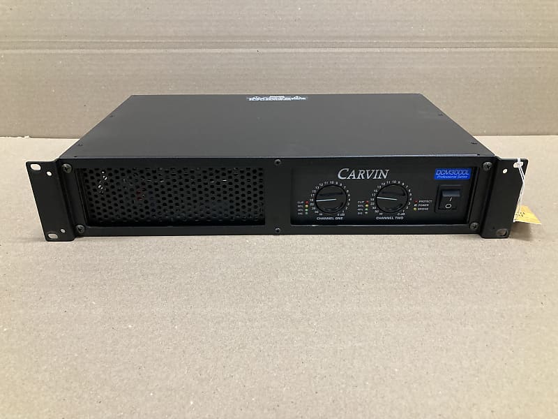 Used Carvin DCM 3000L Power Amp Reverb