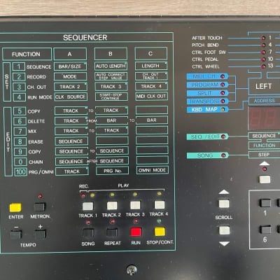 LEM Mmk Weighted Midi Master Keyboard Sequencer 1986 72 key 1986 Black image 14
