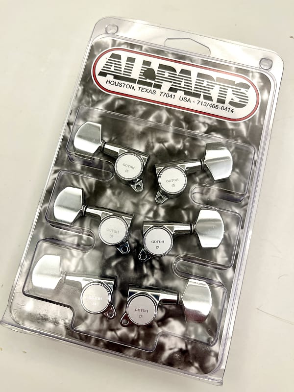 Gotoh Tuners Machine Heads Sg381 01 Chrome 3 Per Side Reverb