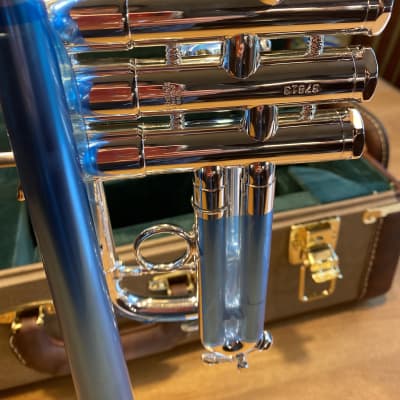 Schilke SC4-OT-S Soloiste Series Custom C Trumpet Silver #67813 image 11