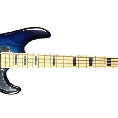 G&L Kiloton 4, Blue Burst w/ Maple J Neck Profile *IN STOCK* image 7