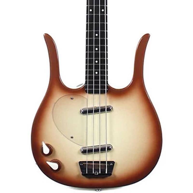 Danelectro Longhorn Left-Handed Bass - Copperburst image 1