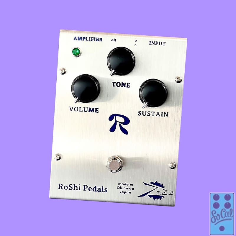 Roshi Pedals R Fuzz w/Original Box! | Reverb