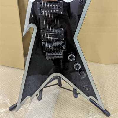 2006 Dean Dime (Dimebag Darrell) Razorback - Two-Tone Silver | Reverb