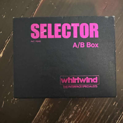 Reverb.com listing, price, conditions, and images for whirlwind-selector-a-b-box