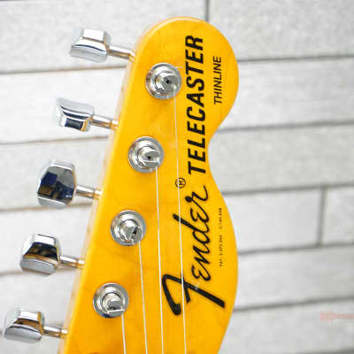 Fender American Vintage II '72 Telecaster Thinline - Aged Natural image 15