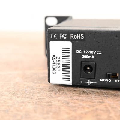 Galaxy Audio AS-1100 Wireless IEM System - 584-607 MHz (NO POWER SUPPLY) CG01DX8 image 9