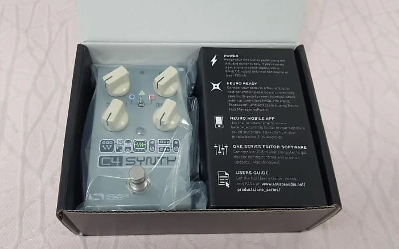 Source Audio C4 Synth Pedal (EU adapter) image 1