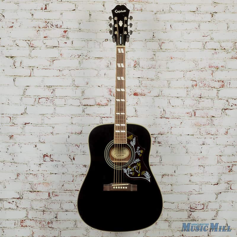 Used Epiphone Hummingbird Artist Acoustic Guitar Red Guitar, 54% OFF