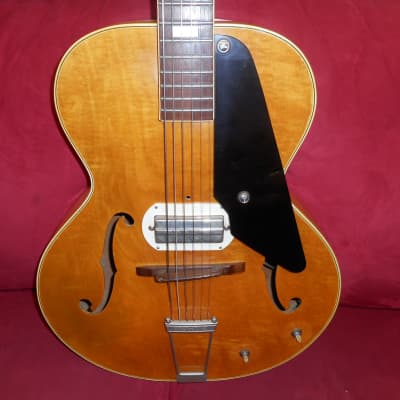 Epiphone Century Archtop W/ Gibson P-13 Speed Bump Pick Up 1942 Natural Blonde image 1