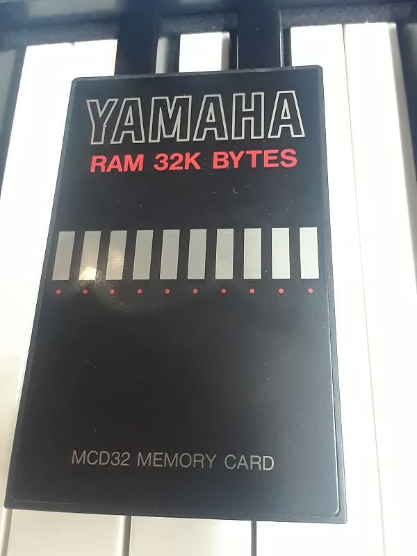 Yamaha MCD32, 32K RAM / DATA Memory Card, New in BoxFree Shipping to  Lower 48 States.