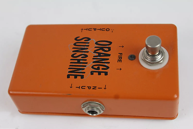 Vintage Technology Orange Sunshine Fuzz | Reverb